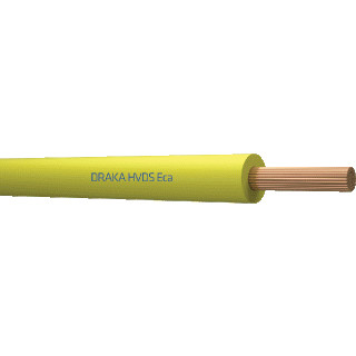 Draka HVDS montagesnoer cca 1,5MM² geel 824485D3