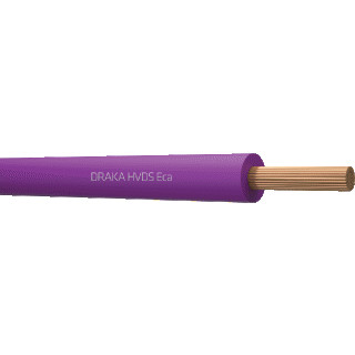 Draka HVDS montagesnoer cca 1,5MM² lila/violet 824490D3