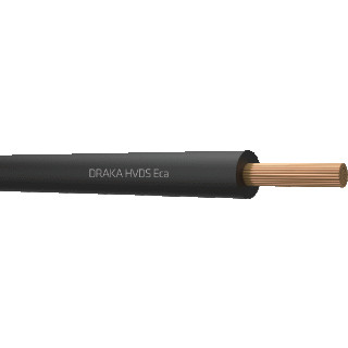 Draka HVDS montagesnoer cca 10MM² zwart 821627NN