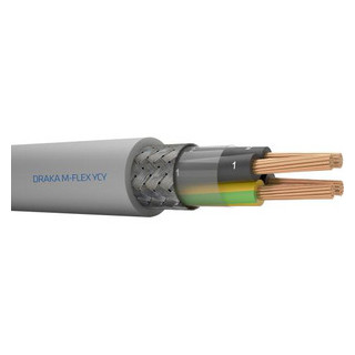 Draka M-flex YCY stuurstroomleiding grijs 2x0,14MM²