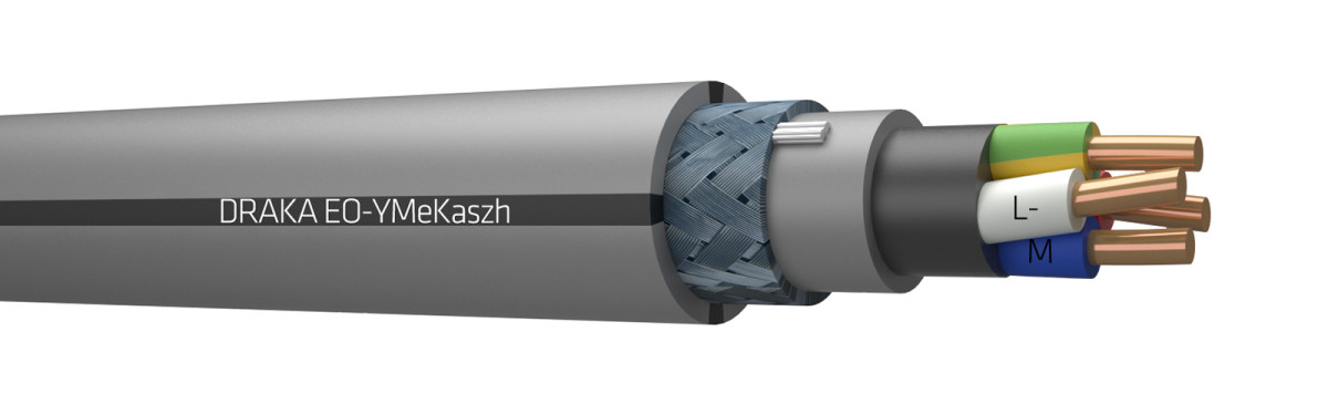 Draka Eo-ymekaszh ovg 0,6/1KV GY/BK# 4G4/4 MM2