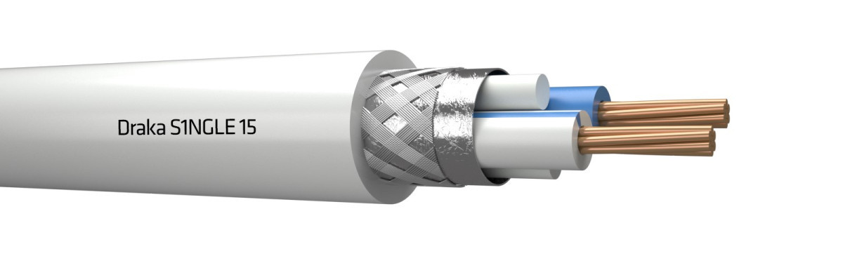 Draka S1NGLE PVC Ics S1ngle-1000 eca PVC GY# 1x2x18/1 awg