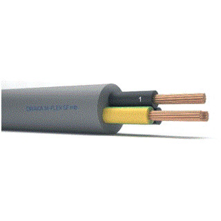 Draka SF stuurstroomkabel dca grijs 2x1,5MM²