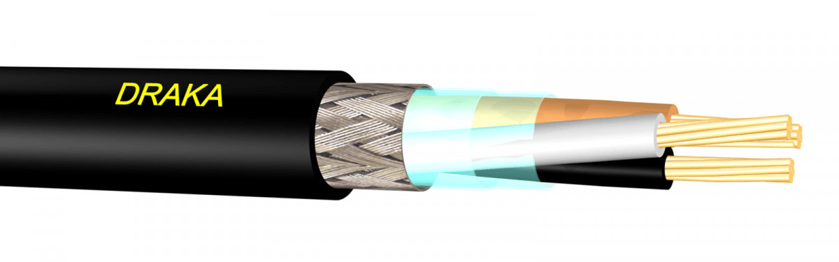 Draka Shipline txoi scheepsvoedingskabel 4x4mm² copolymeer thermoplastisch zwart 124915H5 RL