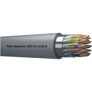 Draka 2800 signaalkabel afg dca grijs 20x2x0,8MM