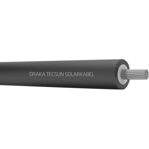 Draka Tecsun solarkabel 1x4mm&sup2; koper eca 500M haspel