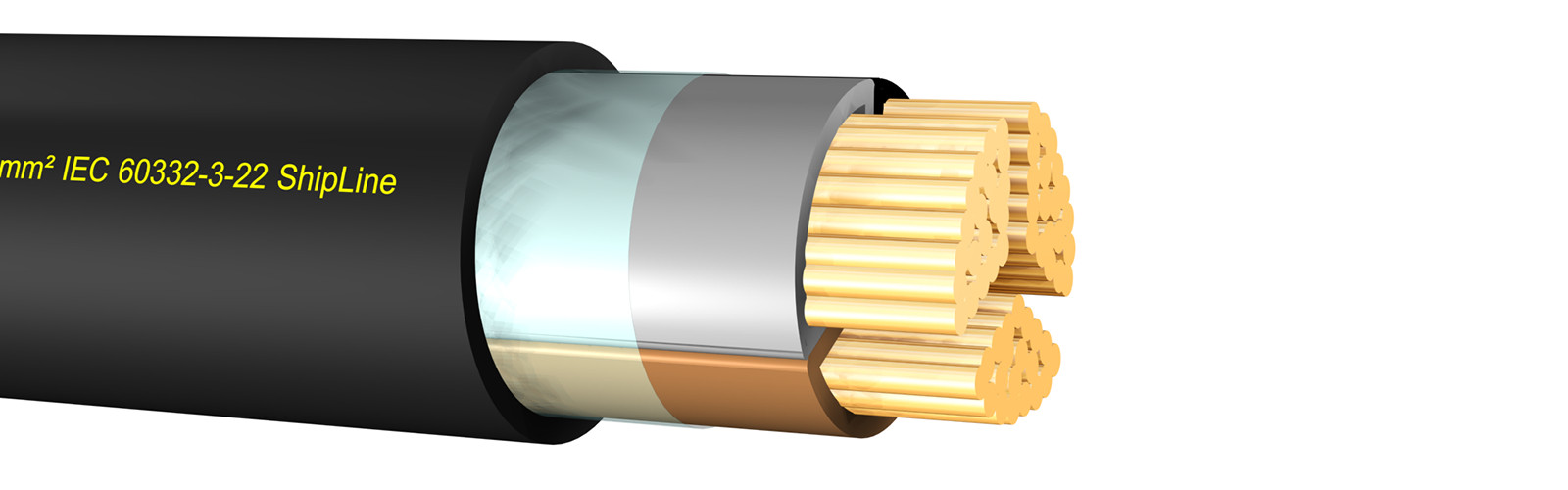 Draka SHIPLINE TI Ti 0,6/1KV BK 3x25 MM2 DRKNN