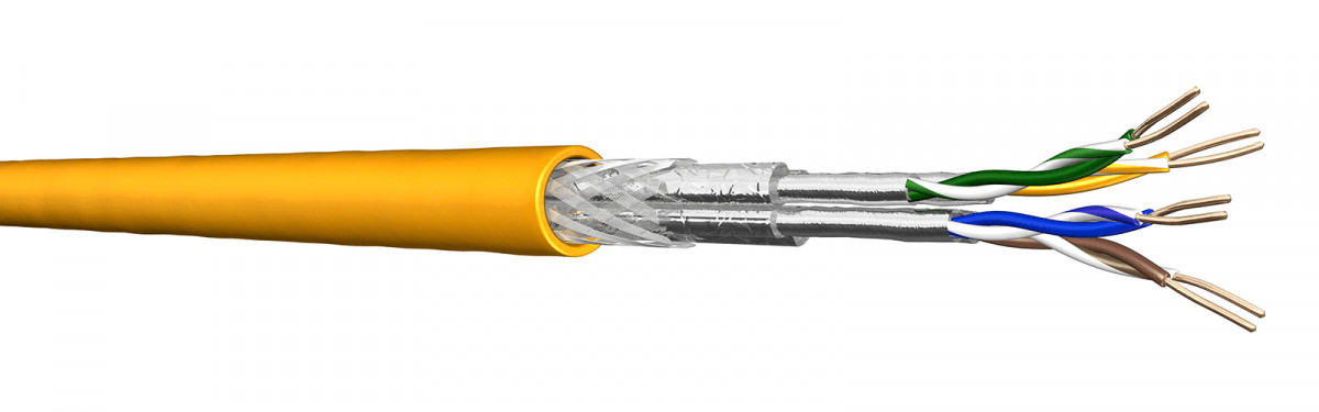 Draka Uc multimedia 1500 SS22 S/FTP LSHF-FR geel