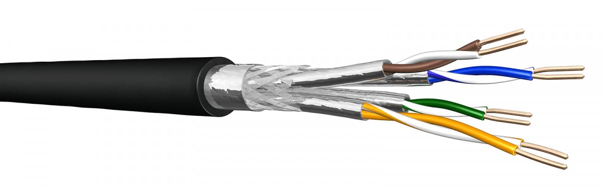 Draka Uc900 SS23 cat 7 S/FTP (L)H LSHF zwart