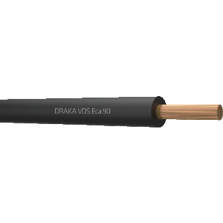 Draka VDS 90°C eca montagesnoer 25MM² zwart 832801F3