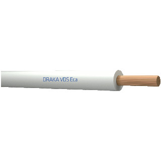 Draka VDS eca montagesnoer 2,5MM² wit 800919D3
