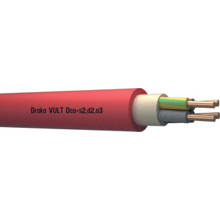 Draka Vult dca BM installatiekabel rood 4G1,5MM²