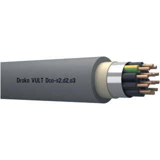 Draka Vult dca installatiekabel grijs 14G1,5MM²