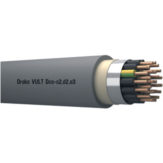 Draka Vult dca installatiekabel grijs 24G2,5MM²
