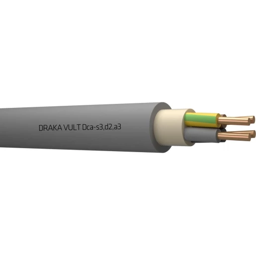 Draka Vult dca installatiekabel 4G2.5MM² koper dca 100M