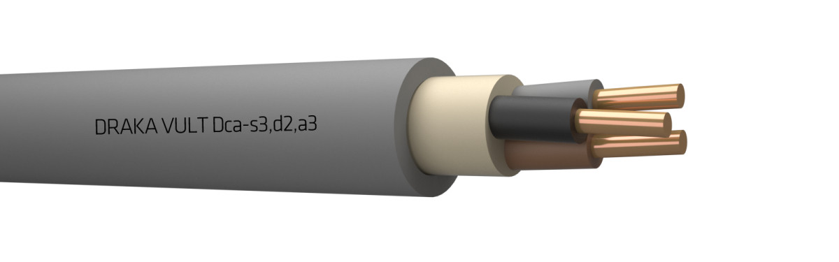 Draka VULT Vult Dca 0.6/1KV GY# 3x2.5 MM2