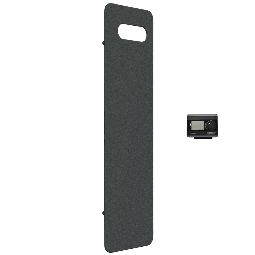 DRL E Design E-Comfort badge® remote 1800x500 650W antraciet