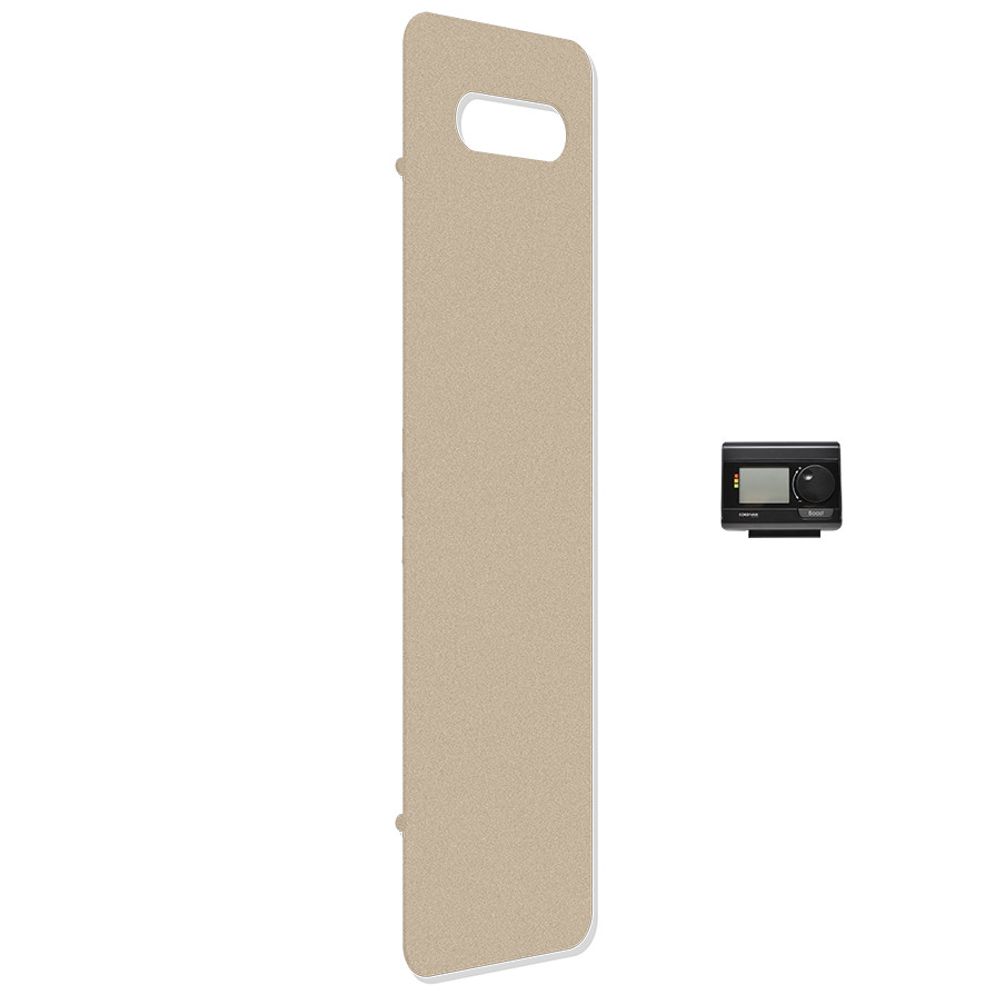 DRL E Design E-Comfort badge® remote 1800x500 650W zand