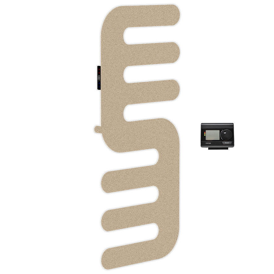 DRL E Design E-Comfort hand® remote 1200x500 500W zand