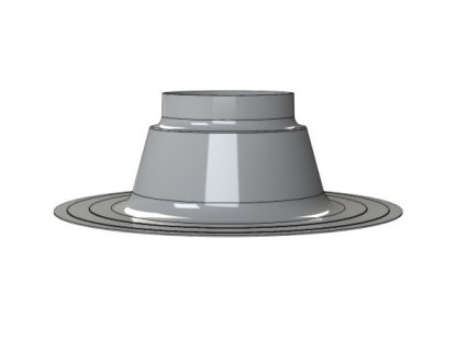 DRU PLAKPLAAT PLATDAK 150MM