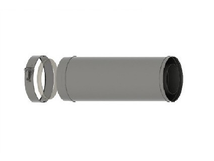 DRU PIJP RVS 150/100 1000MM