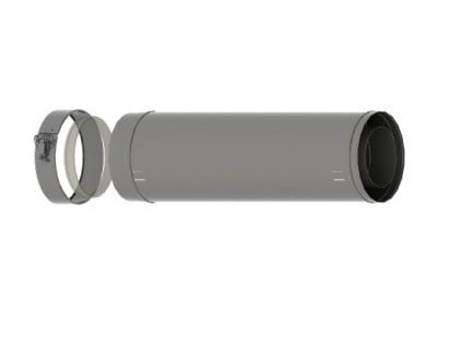DRU PIJP RVS 200/130 1000