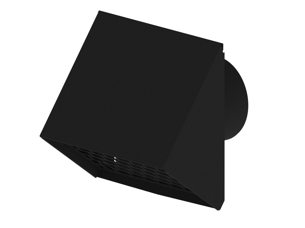 Duco DucoFlex flex Muurdoorvoer D125 zwart