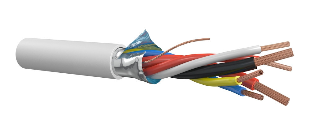 Dynamic Alarmkabel Cca Alarmkabel Lih(st)h 2x0,75+4x0,22 MM² cca-S1,D0,a1