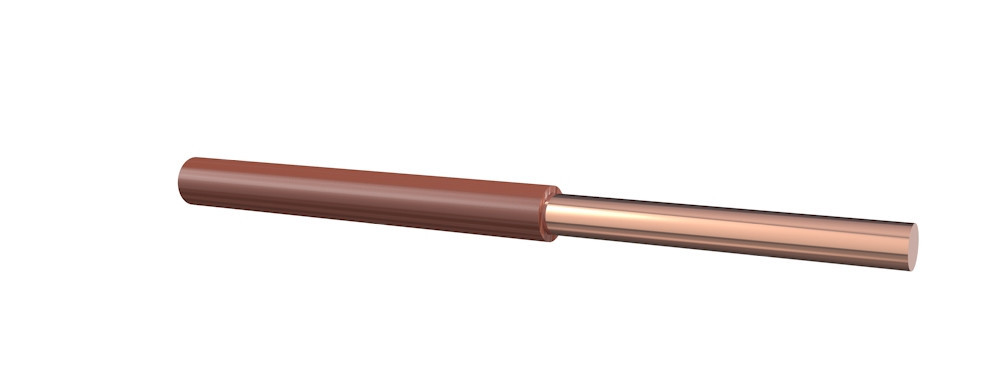 Dynamic H07V-U Eca H07V-U 1,5 MM² eca bruin