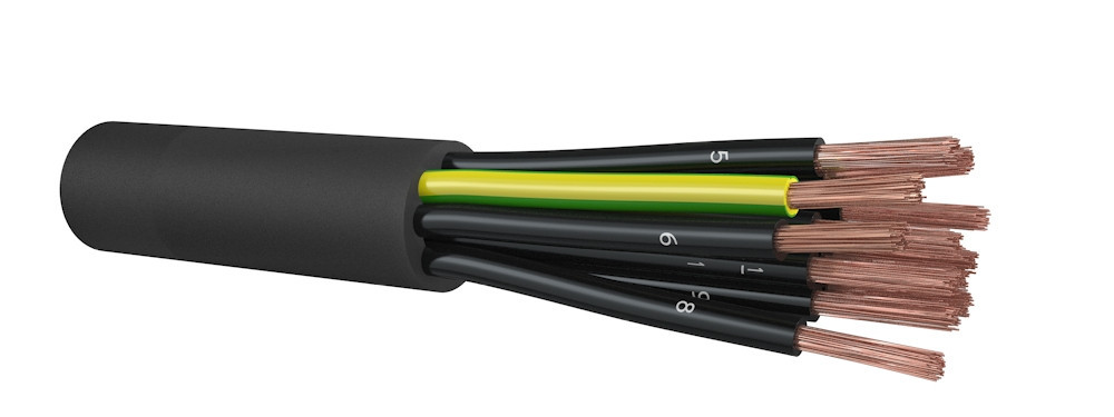 Dynamic Halogeenvrije scheepskabel Marine SH-PC-U 0,6/1 KV 24G1,5 MM²