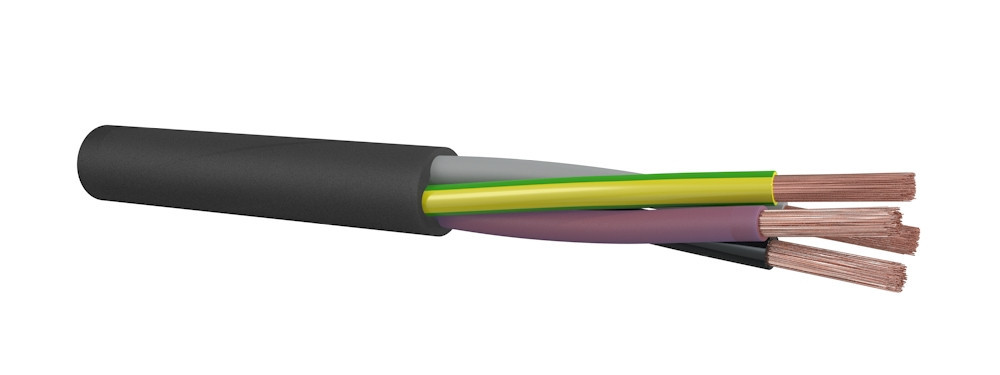 Dynamic Halogeenvrije scheepskabel Marine SH-PC-U 0,6/1 KV 5G1,5 MM²