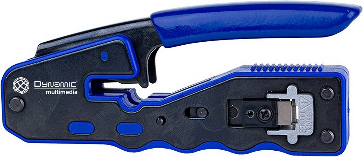 Dynamic Multimedia Crimpt QC /V cat6a krimptang voor quick connect data connectoren