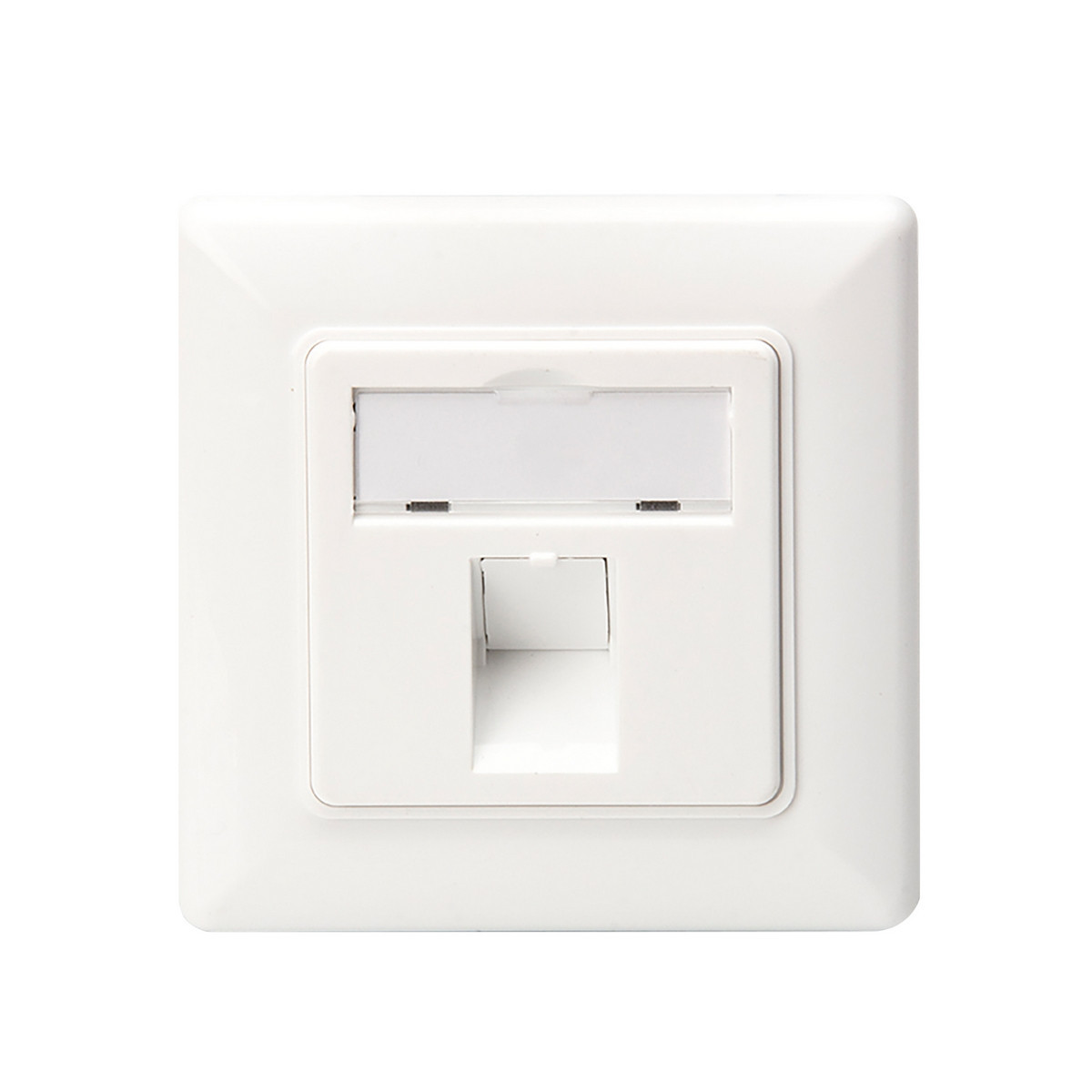 Dynamic Multimedia Idc 1000M cat6a /V data wandcontactdoos RJ45 enkelvoudig