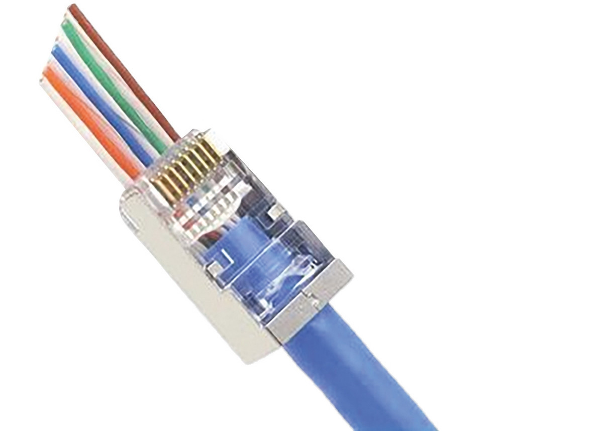 Dynamic Multimedia QCRJ45 Cat6 FTP /V10 quick connect data connector - set van 10 stuks