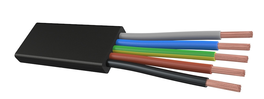 Dynamic Neopreen vlakkabel Ngflgou-J 4 G 2,5 MM2