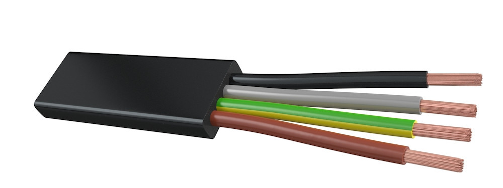 Dynamic PVC vlakkabel H07VVH6-F 4G2,5 MM²