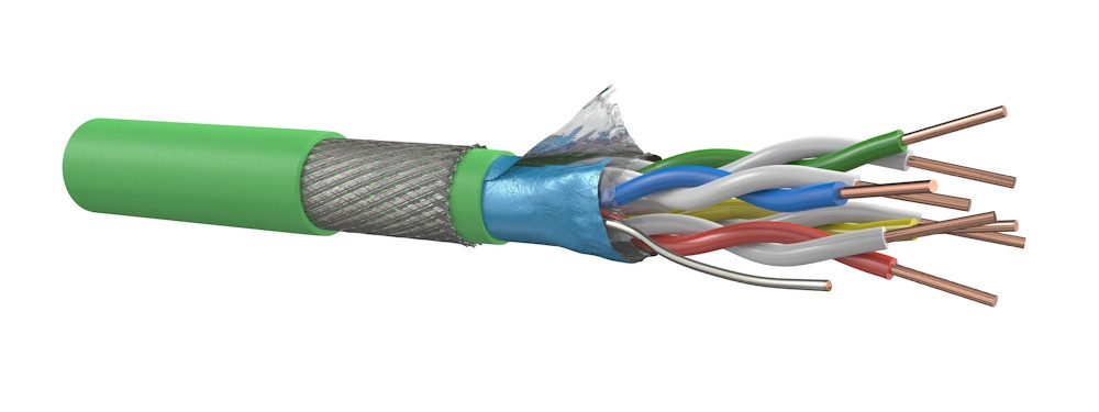Dynamic VO-JY(st)Y Dca Vo-JY(ST)Y 6x2x0,8 MM groen dca-S2,D0,a3