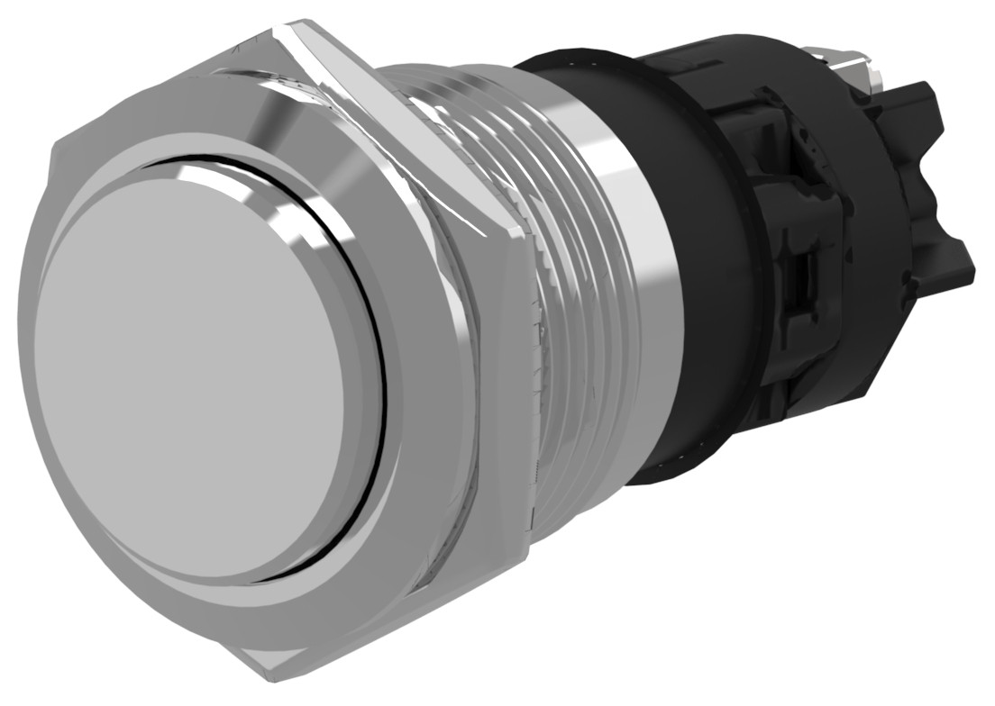 Eao Drukknop 22MM edelstaal