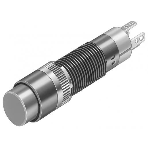 Eao Drukknopschakelaar 9MM 24V