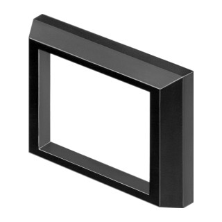 Eao 03-967.0 frontraam verhoogd zwart