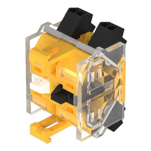 Eao Schakelelement 2M goud KTK.en pit aansluiting