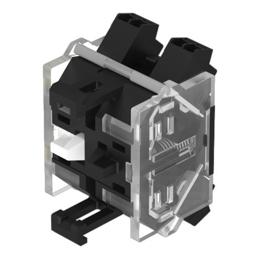 Eao Schakelelement (gedwongen) 1V goud KTK.en pit aansluiting
