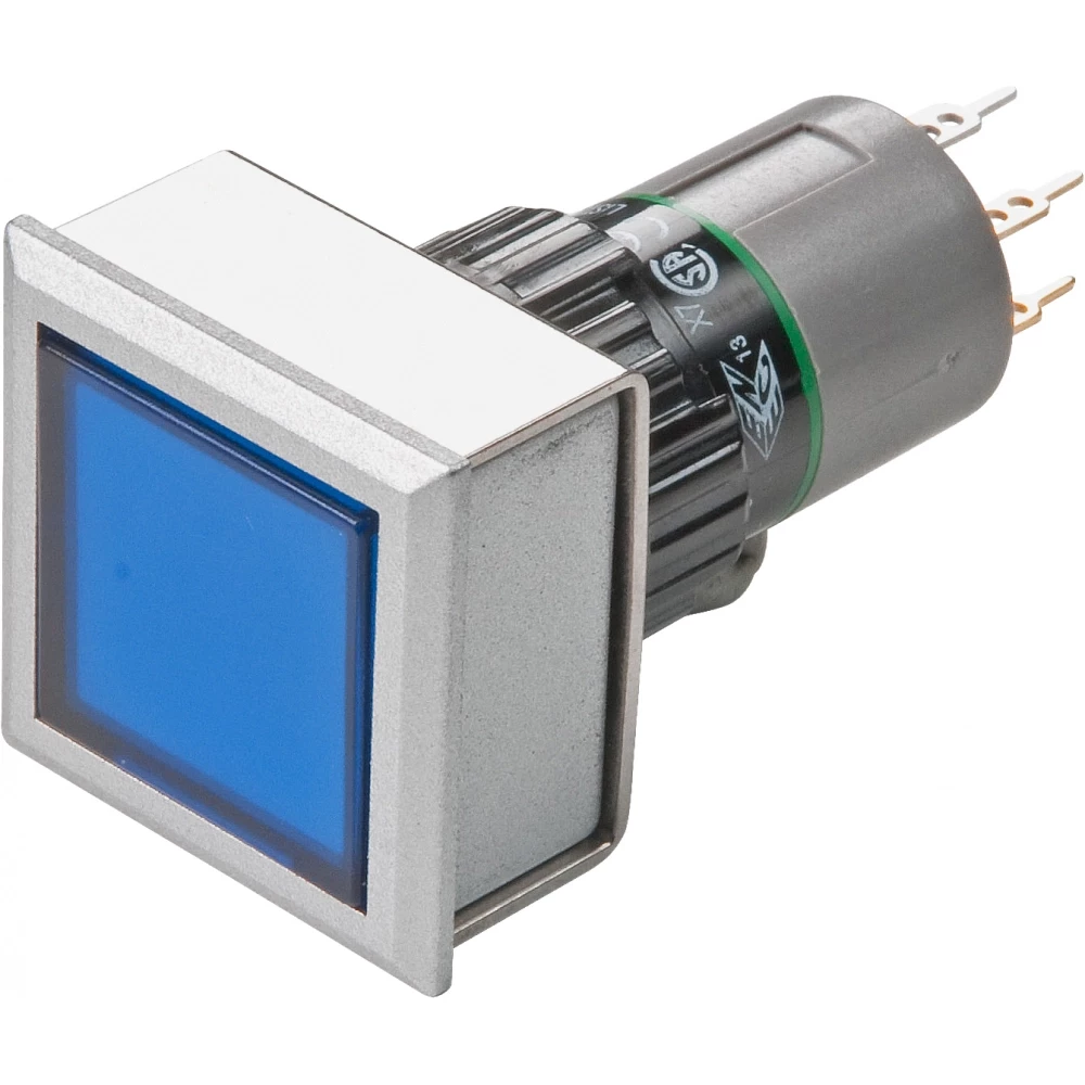 EAO Serie 51 Voorzetelement Drukknop (stap) T.B.V.verzonken montage, 4M+4V met sold