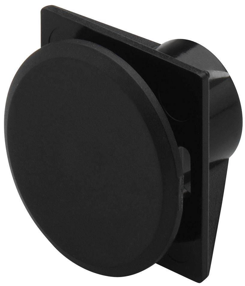 EAO Serie 61 Blindplaat Zwart D25