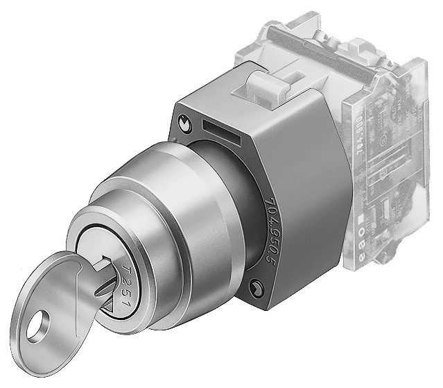 EAO SLEUTELSCHAK 3POS  7041150