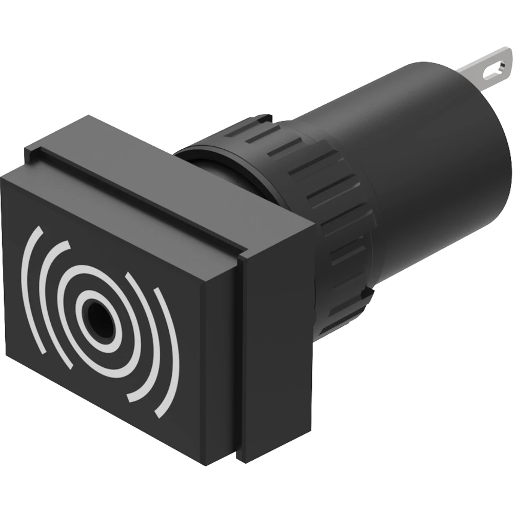 Eao Zoemer soldeer/fastonaansl. 18x24mm 10-26VDC