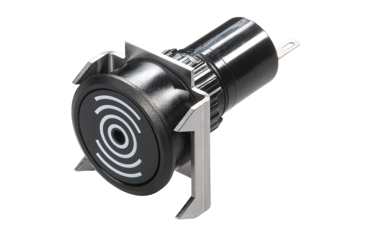 Eao Zoemer solder/fastonaansluiting verzonken D25 10-26VDC