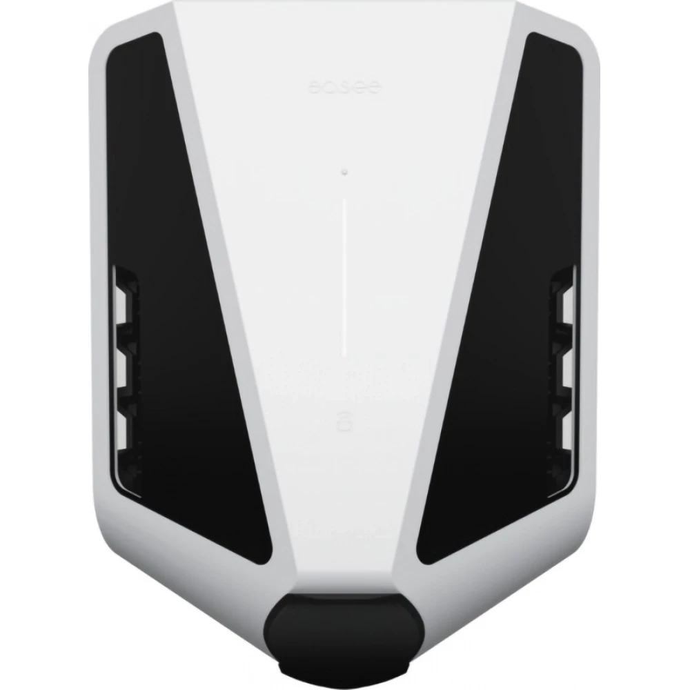 Easee Front cover mid white incl socket cap