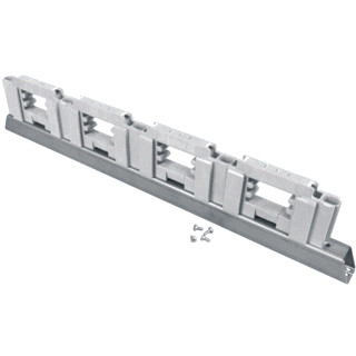 Eaton 4P railsteunhouder 3x80x10 MM max 3200a