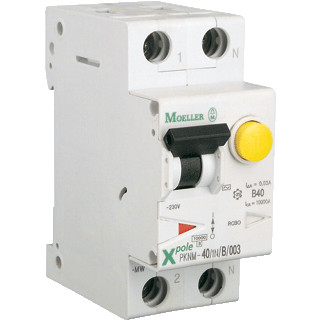 Eaton Din modulair aardlekautomaat 2P 40a 0,03a C